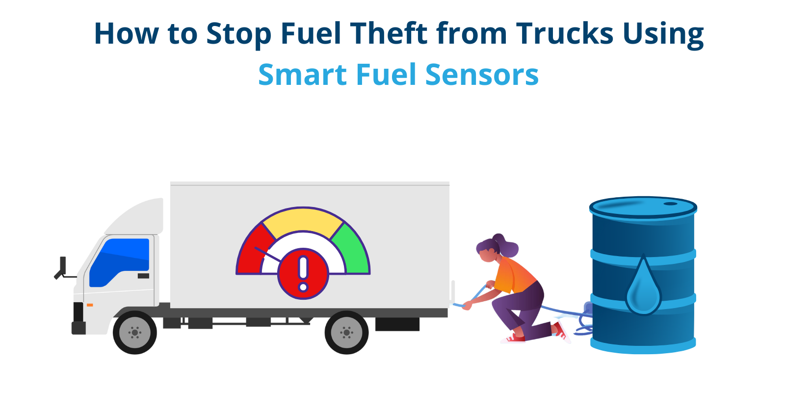 Stop Fuel Theft from Trucks Using Smart Fuel Sensors