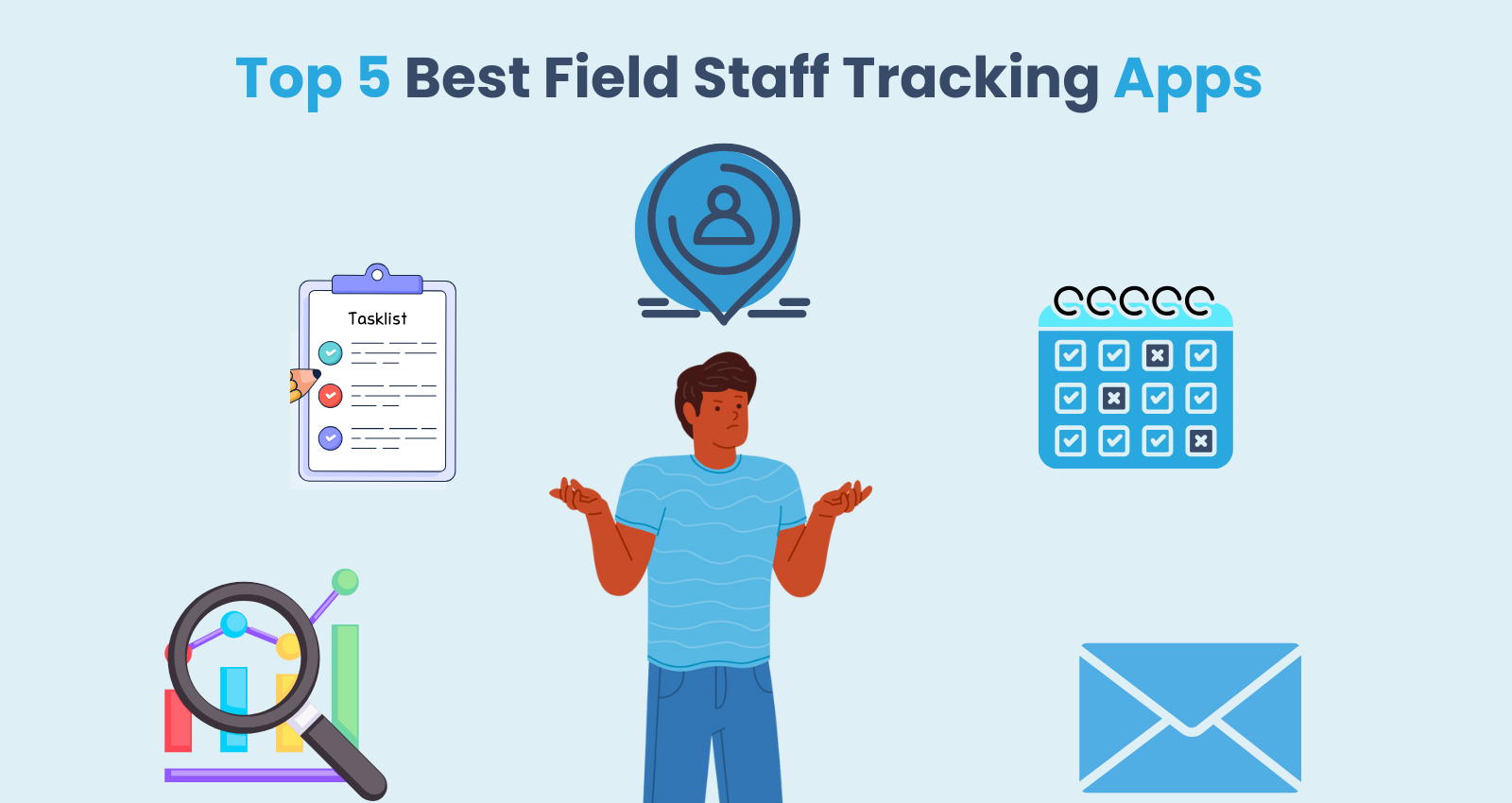 person in dilemma, which field staff tracking app is best for his business