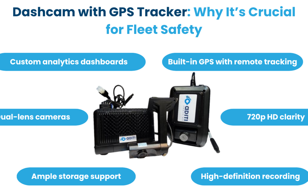 Dashcam with GPS Tracker: Why It’s Crucial for Fleet Safety