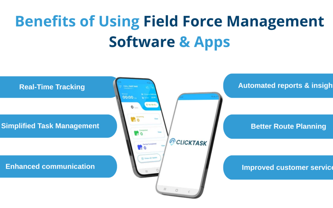 Benefits of Using Field Force Management Software & Apps