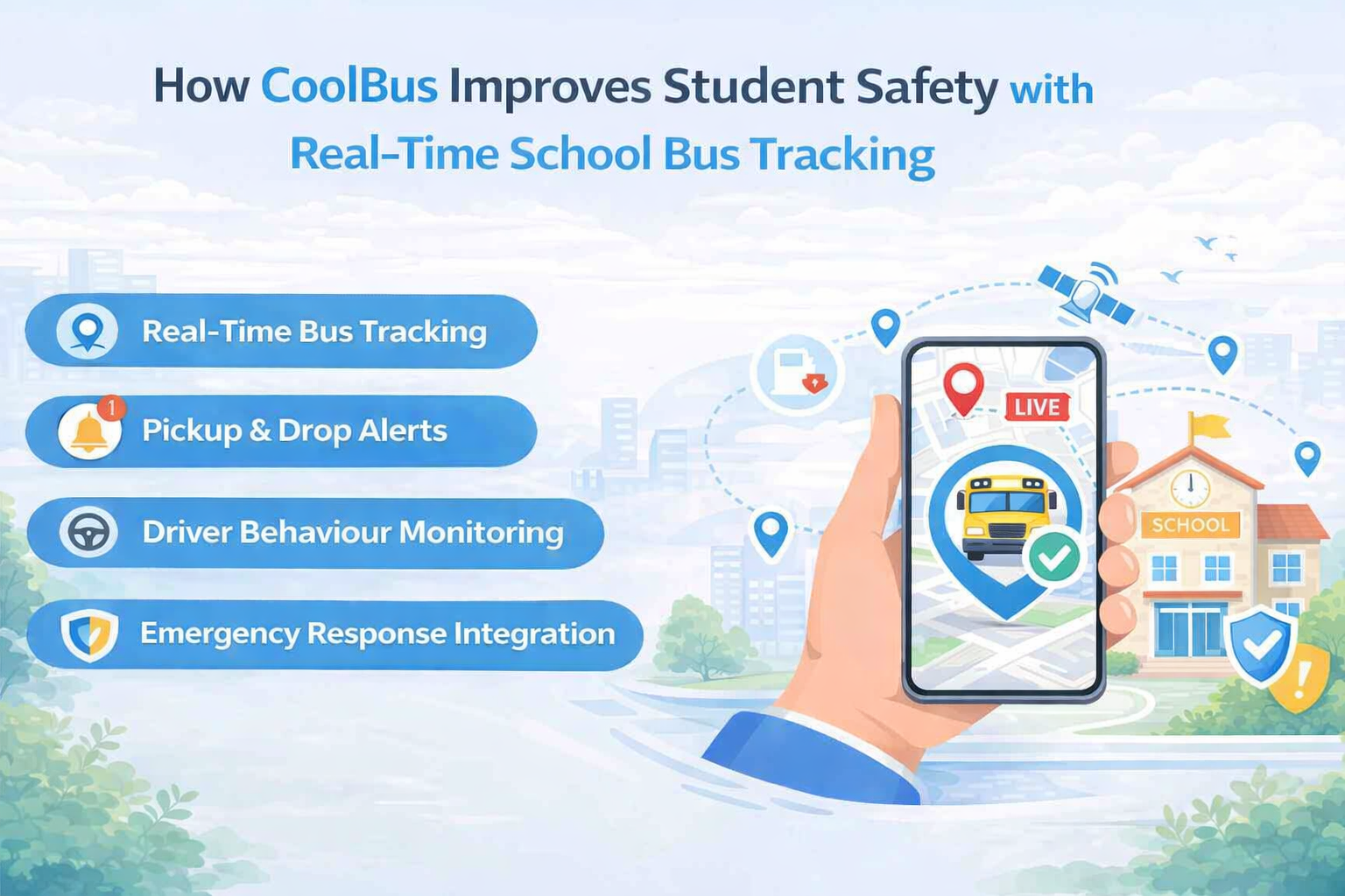 How CoolBus Improves Student Safety