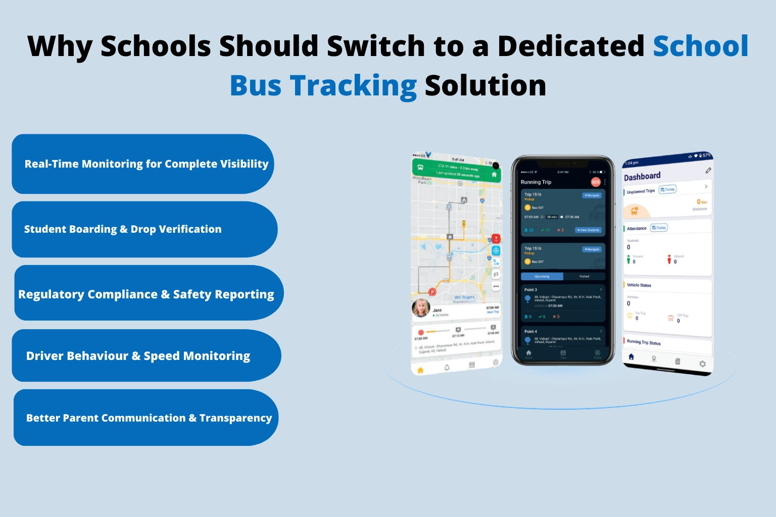 Switch to a Dedicated School Bus Tracking Solution