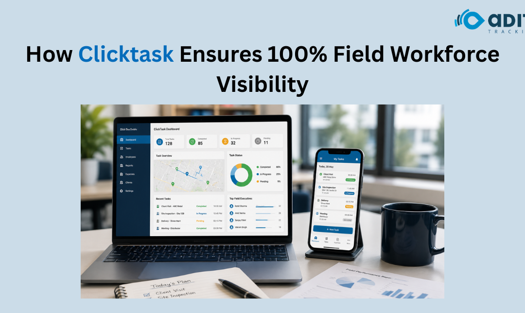 How Clicktask Is Helping Indian Companies Achieve 100% Field Workforce Visibility And Task Accountability