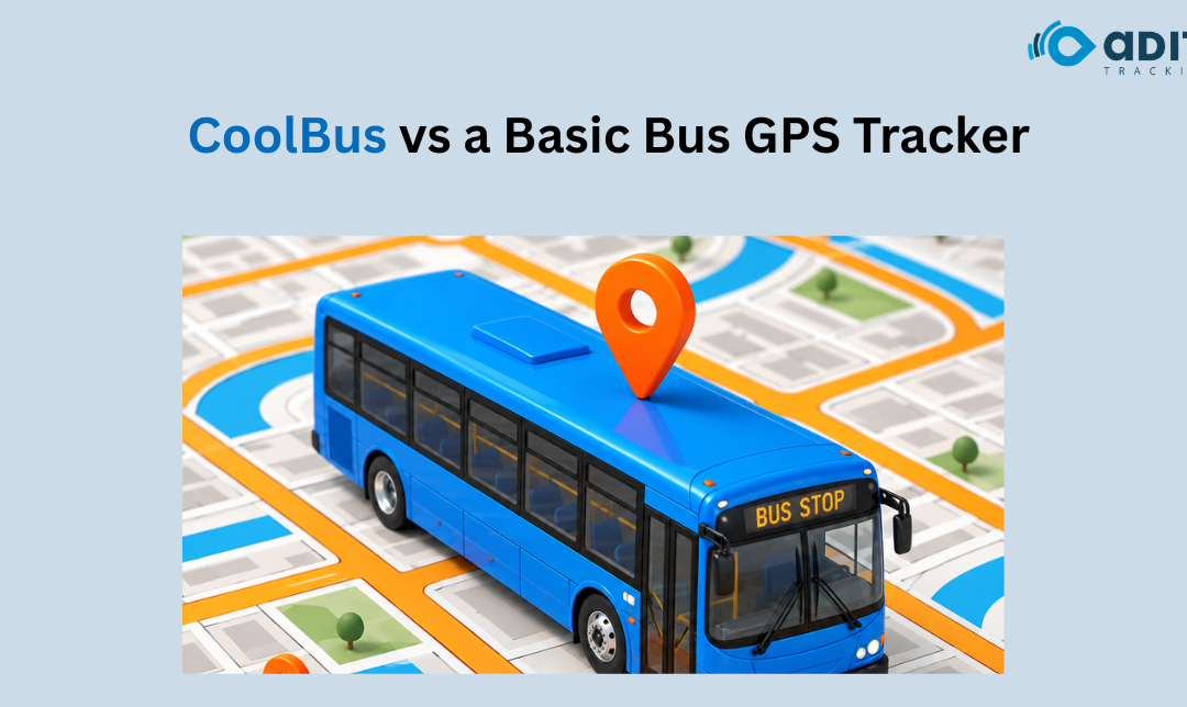 CoolBus vs a Basic Bus GPS Tracker: What Changes When Attendance, Alerts & Route Monitoring Work Together?