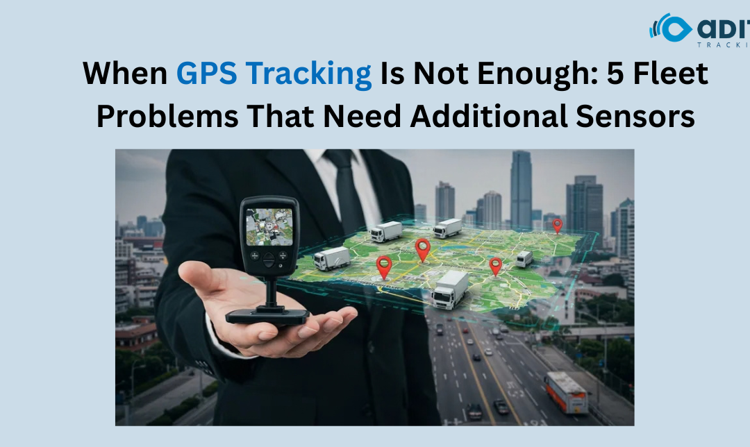 When GPS Tracking Is Not Enough: 5 Fleet Problems That Need Additional Sensors