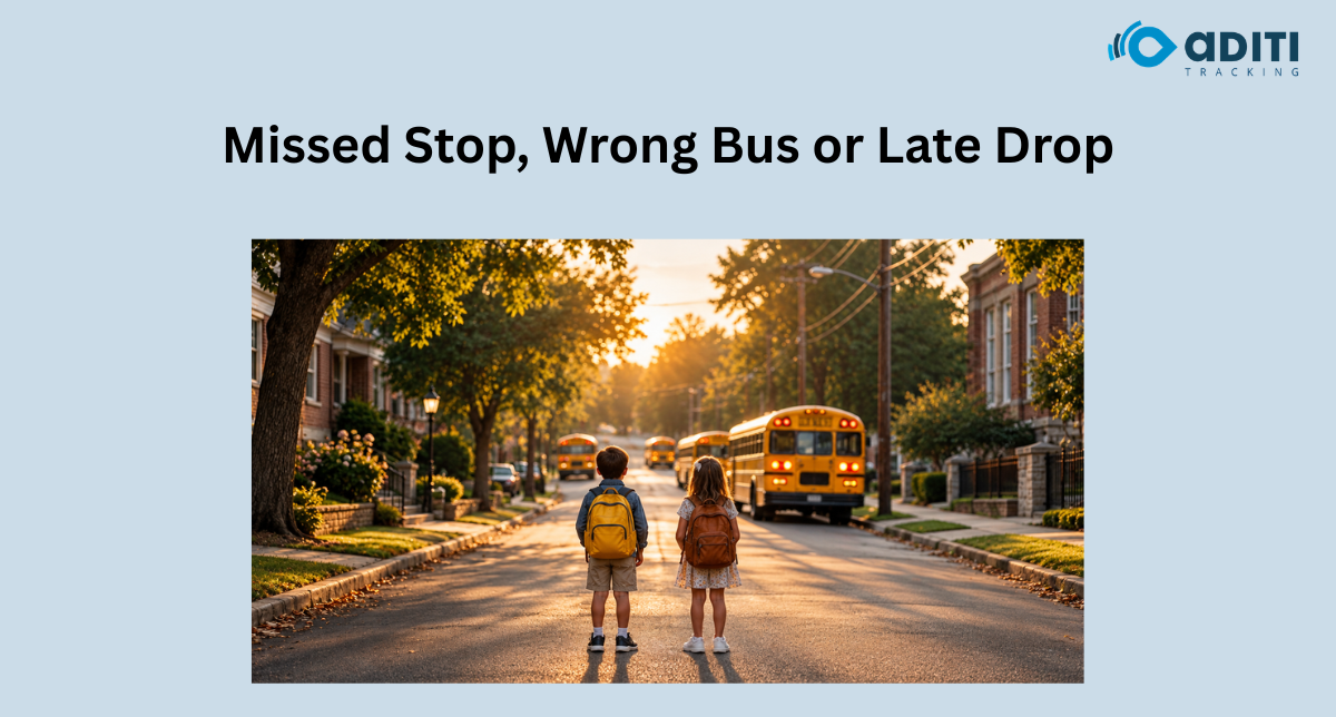 Missed Stop, Wrong Bus or Late Drop